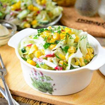 Салат Весенняя свежесть