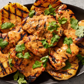 Spicy Coconut Grilled Chicken