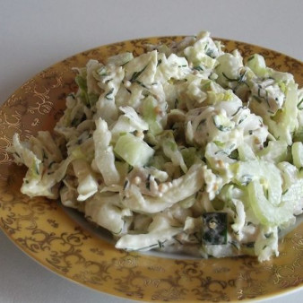 Салат из черешкового сельдерея