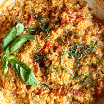 Sun-Dried Tomato Risotto