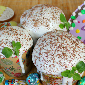 Кулич с корицей