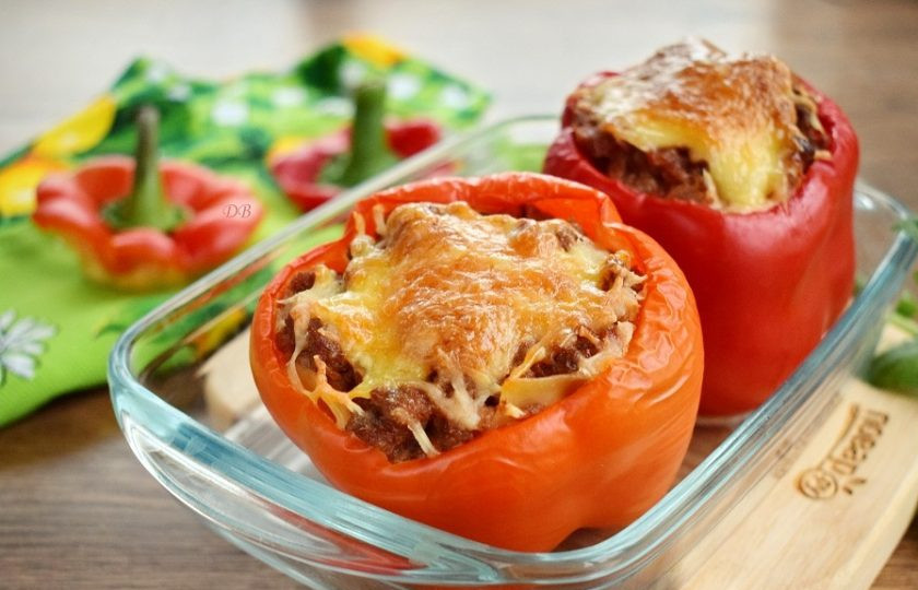 1. Этап. Лазанья в перце: Приятного аппетита!