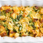 Asparagus Artichoke Breakfast Casserole