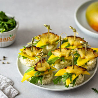 Канапе с манго