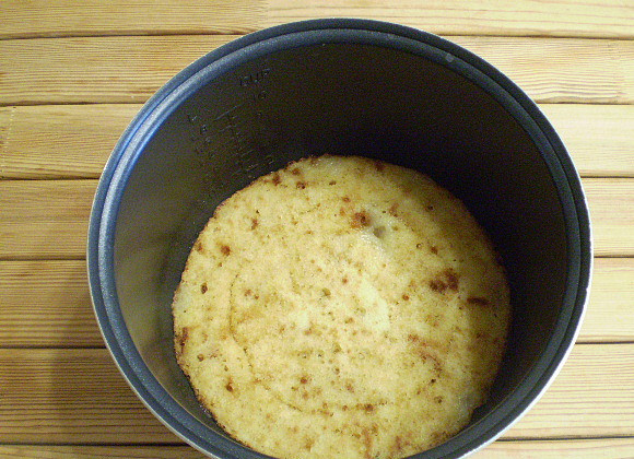 1. Этап. Лимонный манник: Манник готов.