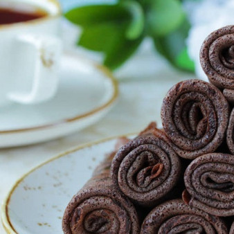 Шоколадные блинчики