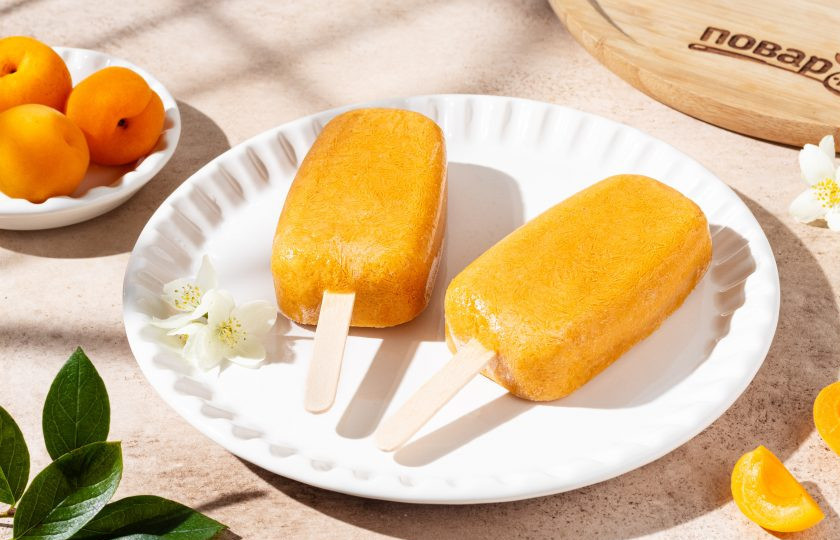 1. Этап. Абрикосовое мороженое: Абрикосовое мороженое готово, приятного вам аппетита!