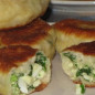 Жареные пирожки с луком