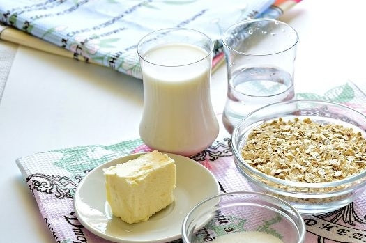 1. Этап. Каша Геркулес: 1. Наши ингредиенты.