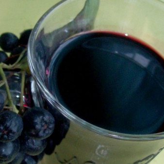 Сироп из черноплодной рябины