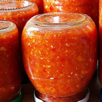 Аджика из помидоров на зиму
