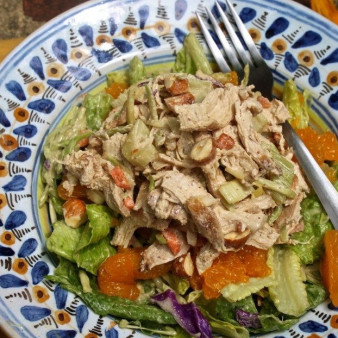 Салат домашний с курицей