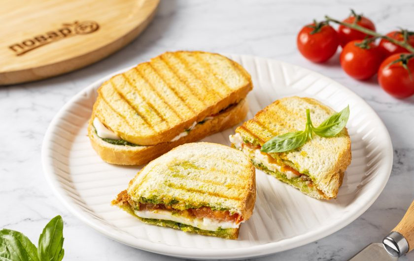 1. Этап. Сэндвич Капрезе: Сэндвич 