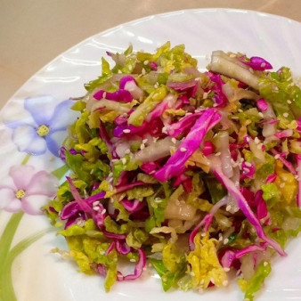 Салат Три капусты