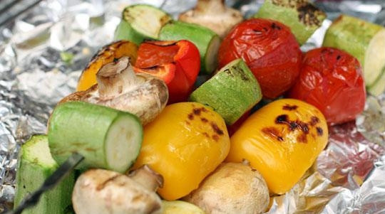 1. Этап. Перец на гриле: Жарьте 