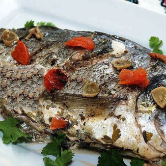 Дорада в фольге