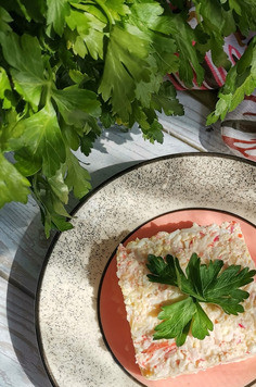 1. Этап. Салат Светленький: Приятного аппетита! ❤️