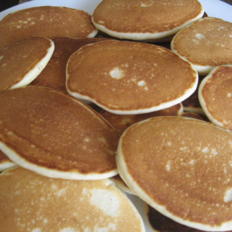 Оладушки на молоке