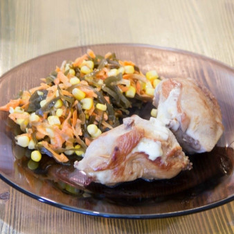 Индейка с помидорами и сыром