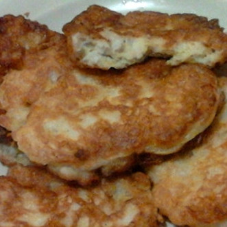 Оладьи из куриного филе