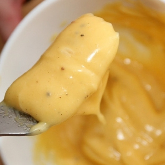 1. Этап. Майонез с горчицей: В общем-то, вот и все - майонез с горчицей готов.