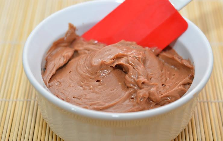 1. Этап. Шоколадно-масляный крем для тортов: Шоколадно-масляный крем для тортов готов!