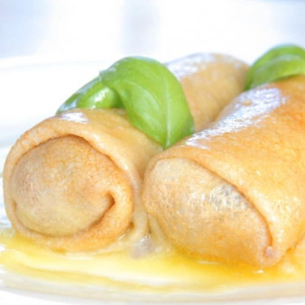 Блины, фаршированные ливером