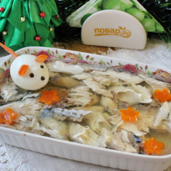 Заливная рыба на Новый год Крысы