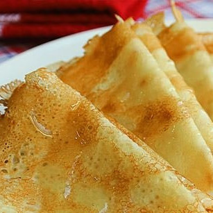 Блинчики на молоке с дырочками