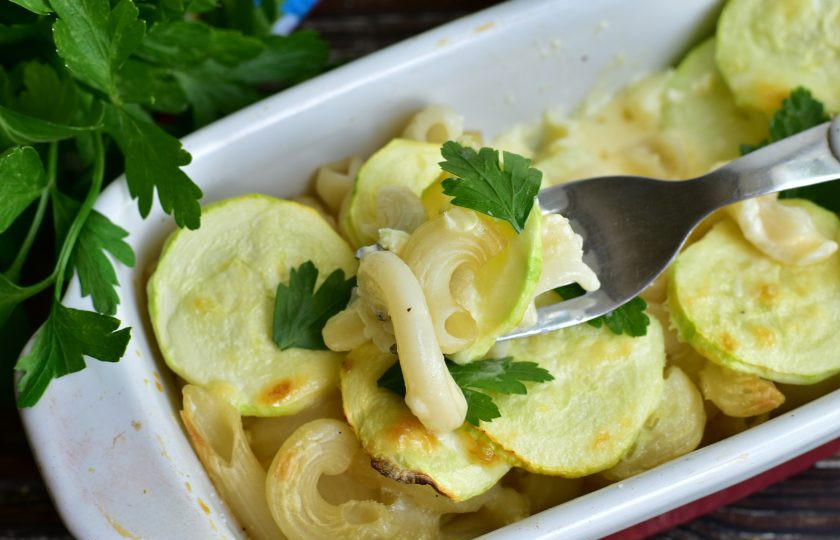 1. Этап. Запеканка из макарон с овощами: Приятного аппетита!