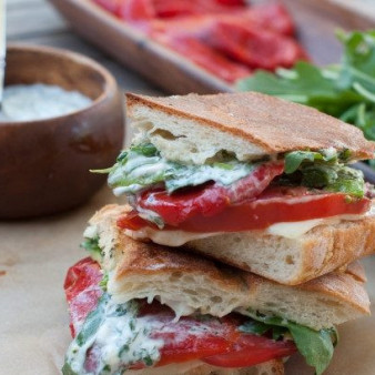 Сэндвичи с болгарским перцем