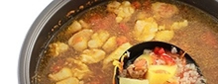 1. Этап. Суп с мясом в мультиварке: Готовим в режиме 