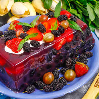 Ягодный террин