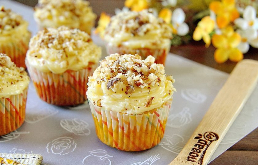 1. Этап. Тыквенные капкейки: Приятного аппетита!