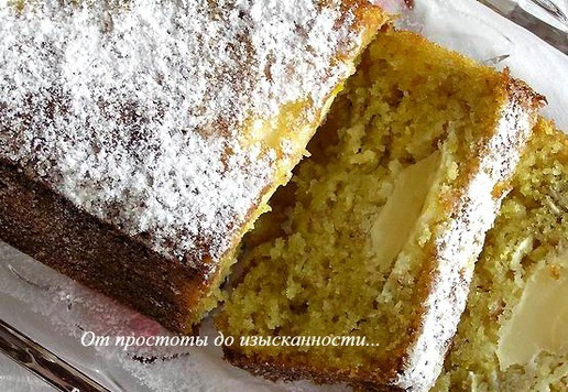 1. Этап. Апельсиновые кексы с яблоками: А можно испечь и один большой кекс, тогда яблоки нарежьте дольками.