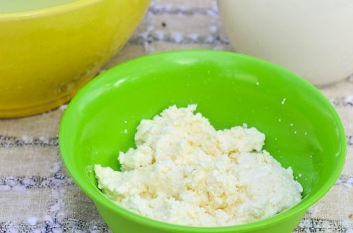 1. Этап. Творог в микроволновке: Полностью остудите и пробуйте. Всё готово!