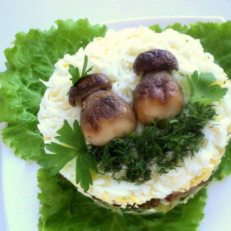 Салат Боровик