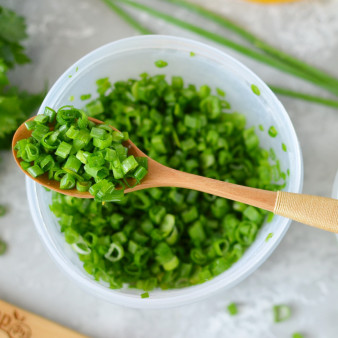 Зеленый лук на зиму