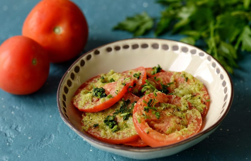 1. Этап. Закусочные помидоры: Спустя 2 дня закусочные помидоры будут готовы. Приятного аппетита!