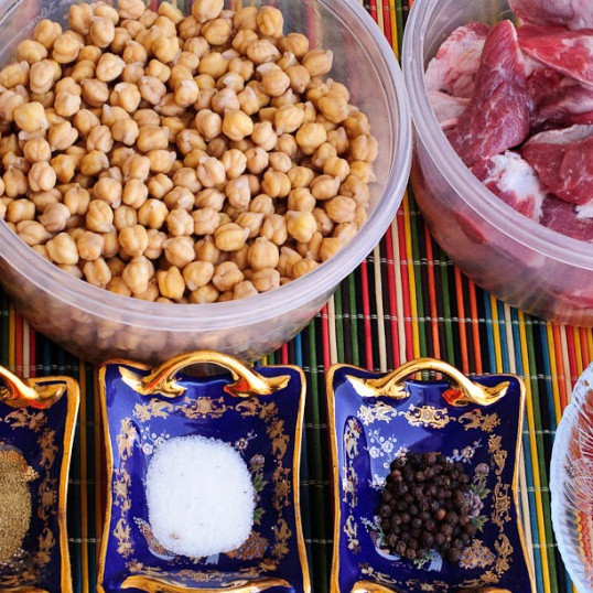 1. Этап. Нохат Шорак: Ингредиенты: