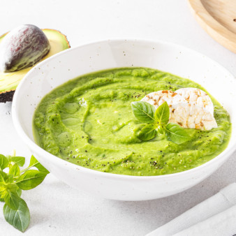 Холодный суп из авокадо