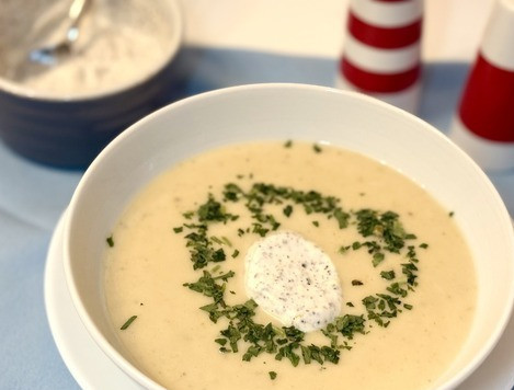 1. Этап. Суп-пюре из цветной капусты: Очень ароматный и вкусный суп! Пробуйте!