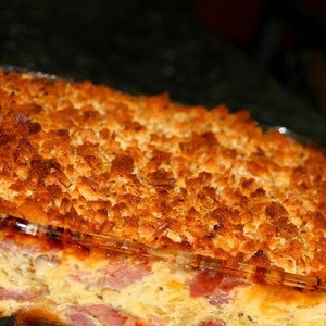 Запеканка из курицы и картошки