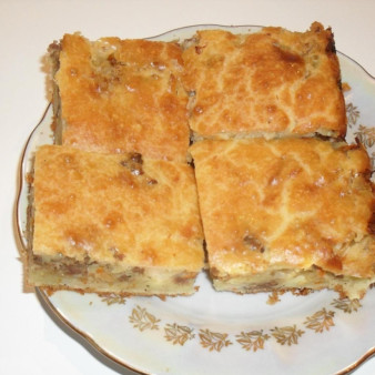 Пирог с капустой и мясом