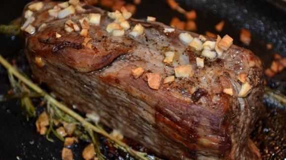 1. Этап. Говядина с розмарином: 3. Вот и все! Приятного аппетита!