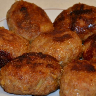 Котлеты из смешанного фарша