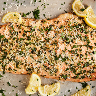 Garlic Parmesan Salmon