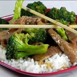 1. Stage. Broccoli beef: Serve with any side dish.