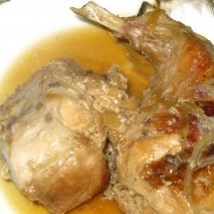 Кролик в пиве