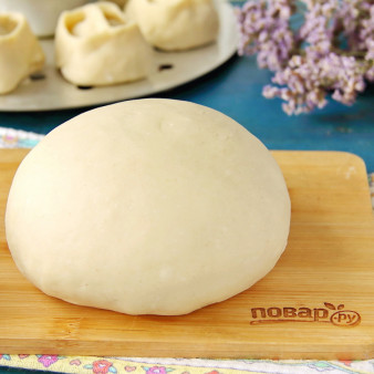 Тесто на манты без яиц